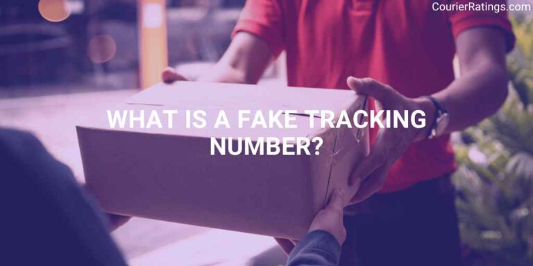 Fake Tracking Number