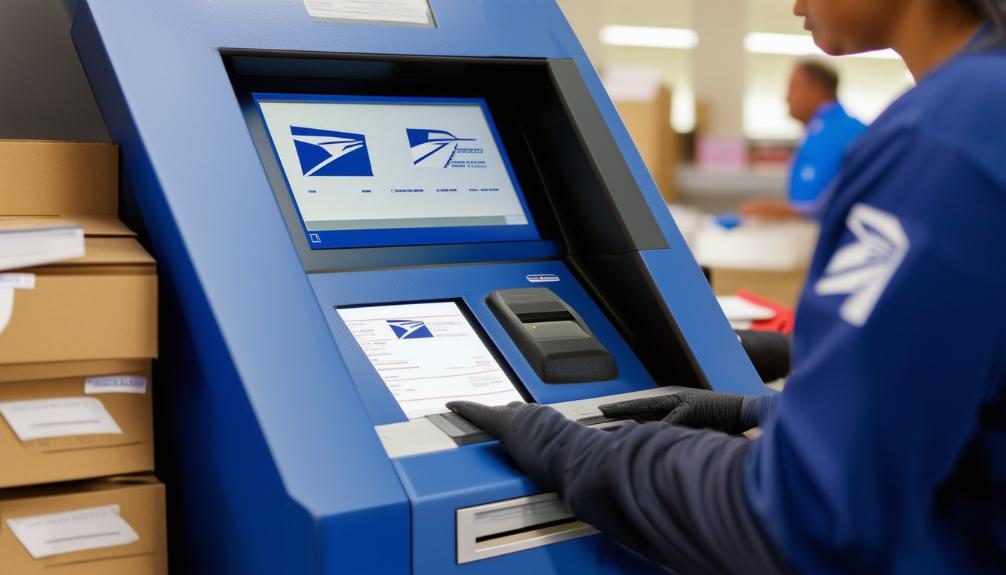 Can you print labels at usps yes but 
